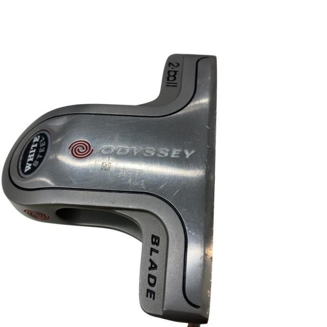 【中古】 オデッセイ WHITE STEEL 2・ball BLADE 34インチ パター PT スチール (フレックスその他) メンズ 男性用 右利き 右用 Cランク ゴルフクラブ