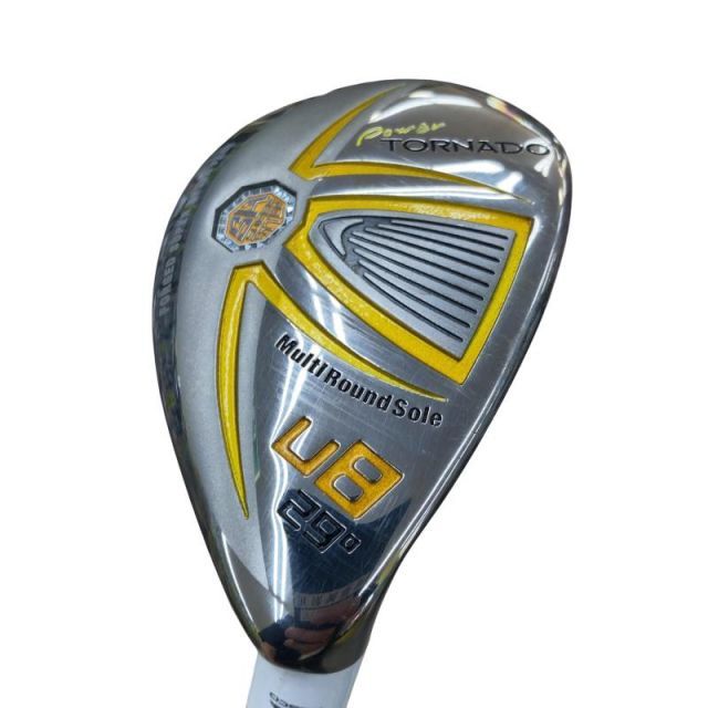 【中古】 キャスコ POWER TORNADO Ut-WEDGE U8 ユーティリティ UT Stabil shaft (フレックスR) メンズ 男性用 右利き 右用 Cランク ゴルフクラブ