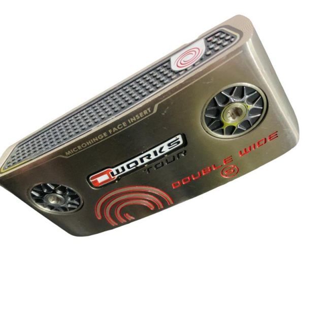 【中古】 オデッセイ O WORKS TOUR SILVER DOUBLE WIDE S 34インチ パター PT スチール (フレックスその他) メンズ 男性用 右利き 右用 Cランク ゴルフクラブ