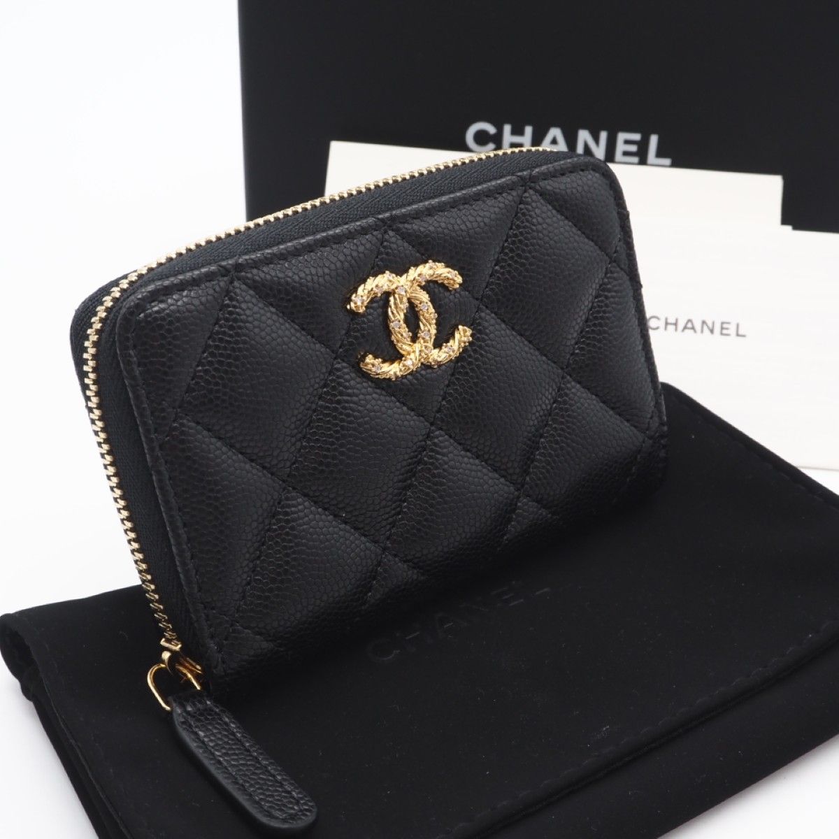 ☆3日以内返品可☆ 未使用 CHANEL シャネル マトラッセ コインケース 