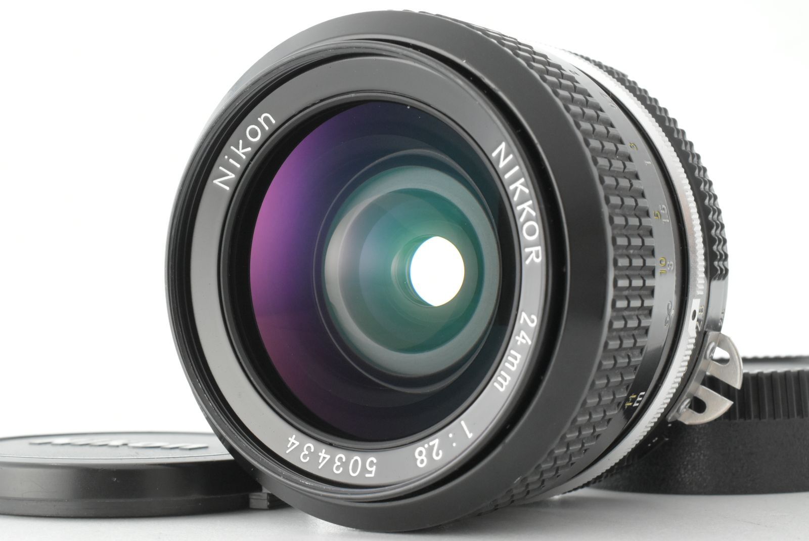 【美品】Nikon Ai Nikkor 24mm f/2.8 Wide Angle MF Lens ニコン マニュアルフォーカスレンズ EF-TN-JP2250
