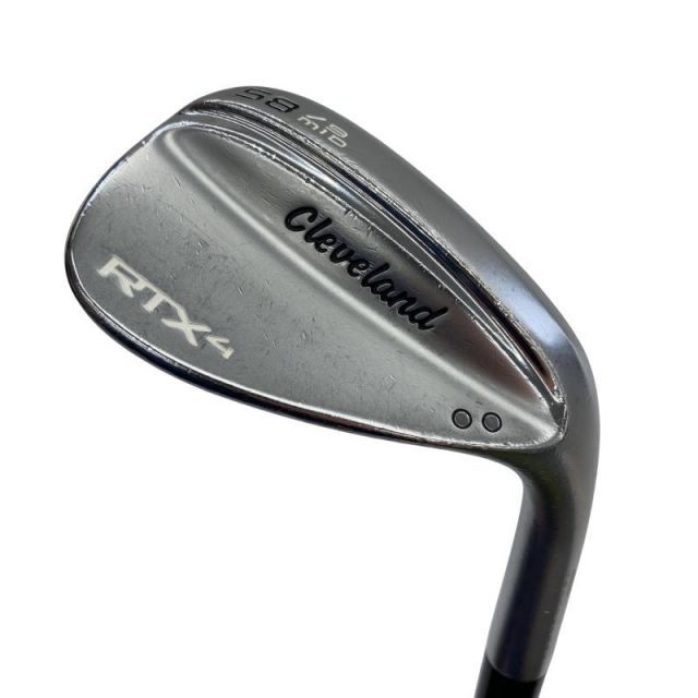 【中古】 クリーブランド Cleveland RTX-4 ツアーサテン 58°/09° MID ウェッジ WG NS PRO 950GH (フレックスS) メンズ 男性用 右利き 右用 Dランク ゴルフクラブ 6,595円