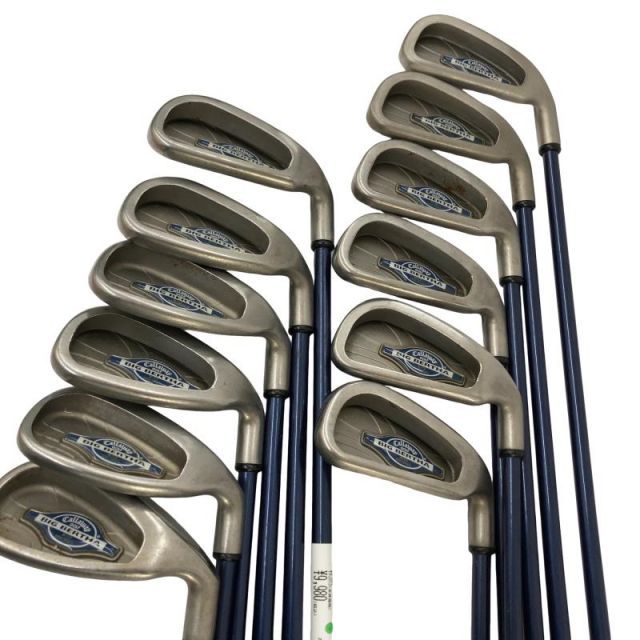 【中古】 キャロウェイ BIG BERTHA X-12 10S アイアンセット IR SUPER JV 200 (フレックスS) メンズ 男性用 右利き 右用 Cランク ゴルフクラブ