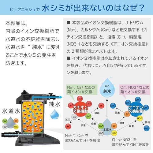 グリーンライフ(GREEN LIFE) 純水器 Purenish Plus(ピュアニッシュプラス) 洗車後の拭き上げ不要 水シミの発生を防ぐ イオン交換樹脂カートリッジ2個付き ワンタッチ接続 洗車 JU-02t グリーンライフ(GREEN LIFE) 純水器 Purenish Plus(ピュアニッシュプラス) 洗車後の拭き上げ不要 水シミの発生を防ぐ イオン交換樹脂カートリッジ2個付き ワンタッチ接続 洗車 JU-02t