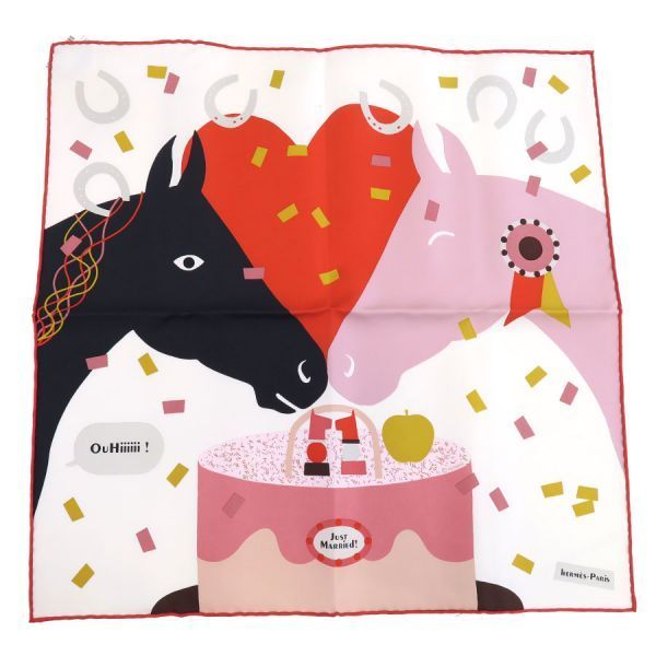 エルメス カレ45 ガヴロッシュ 【Aランク】【中古】