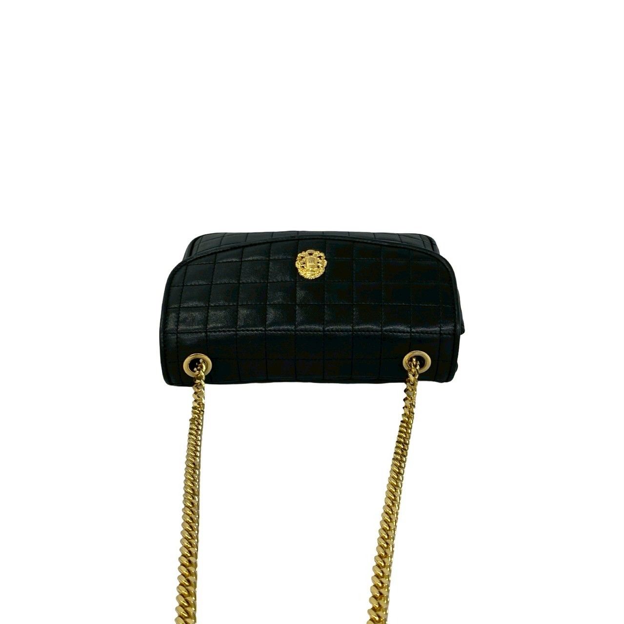 極 美品 袋付き CELINE セリーヌ ヴィンテージ トリオンフ ロゴ 金具