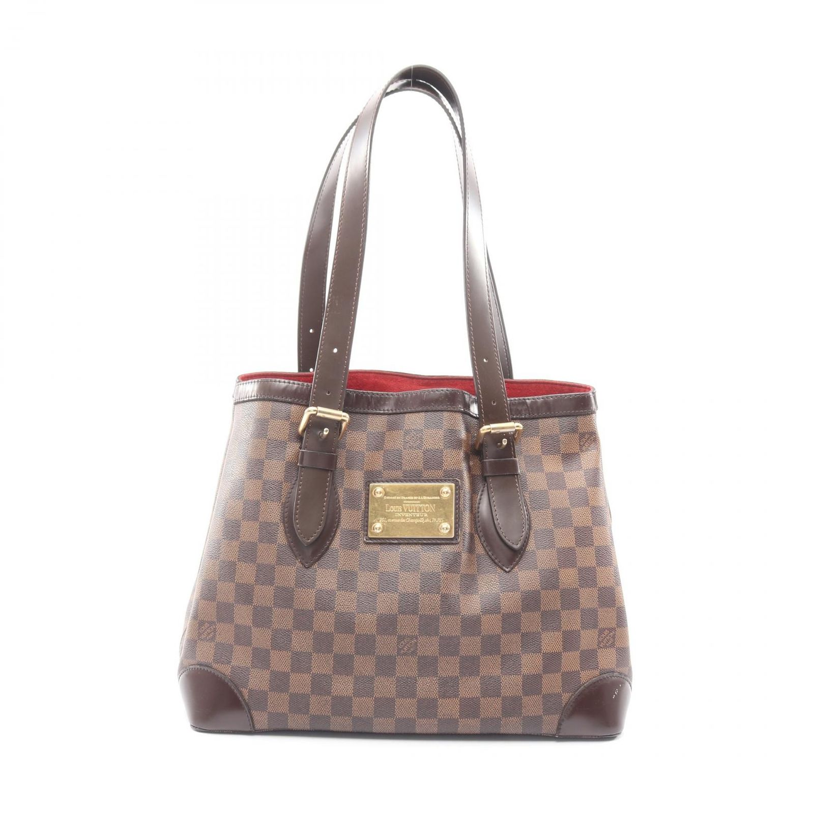 ルイ・ヴィトン LOUIS VUITTON トートバッグ ハムステッドMM N51204 MM PVCコーティングキャンバス レザー ハムステッドMM レディース Used B