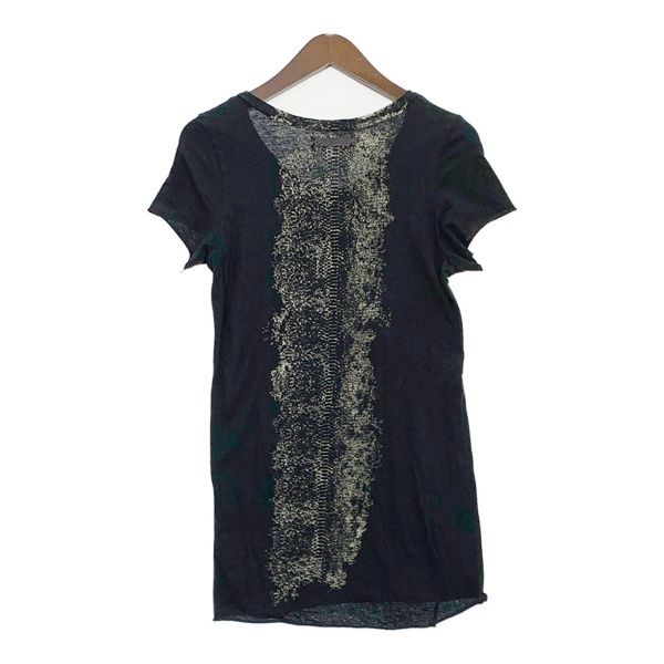 IF SIX WAS NINE イフシックスワズナイン アーカイブ Tシャツ 00s Archive SPINE-2/HSC メンズ サイズ0 ブラック トップス DM18905■