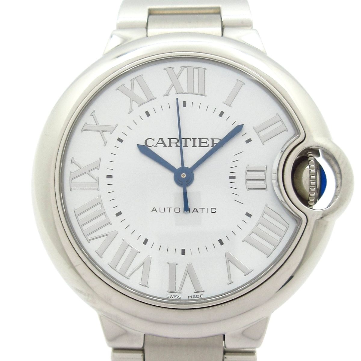 Cartier(カルティエ) 腕時計美品 バロンブルー ドゥ カルティエ WSBB0062 ボーイズ SS/33mm/要OH/2025.09月購入 ライトブルー