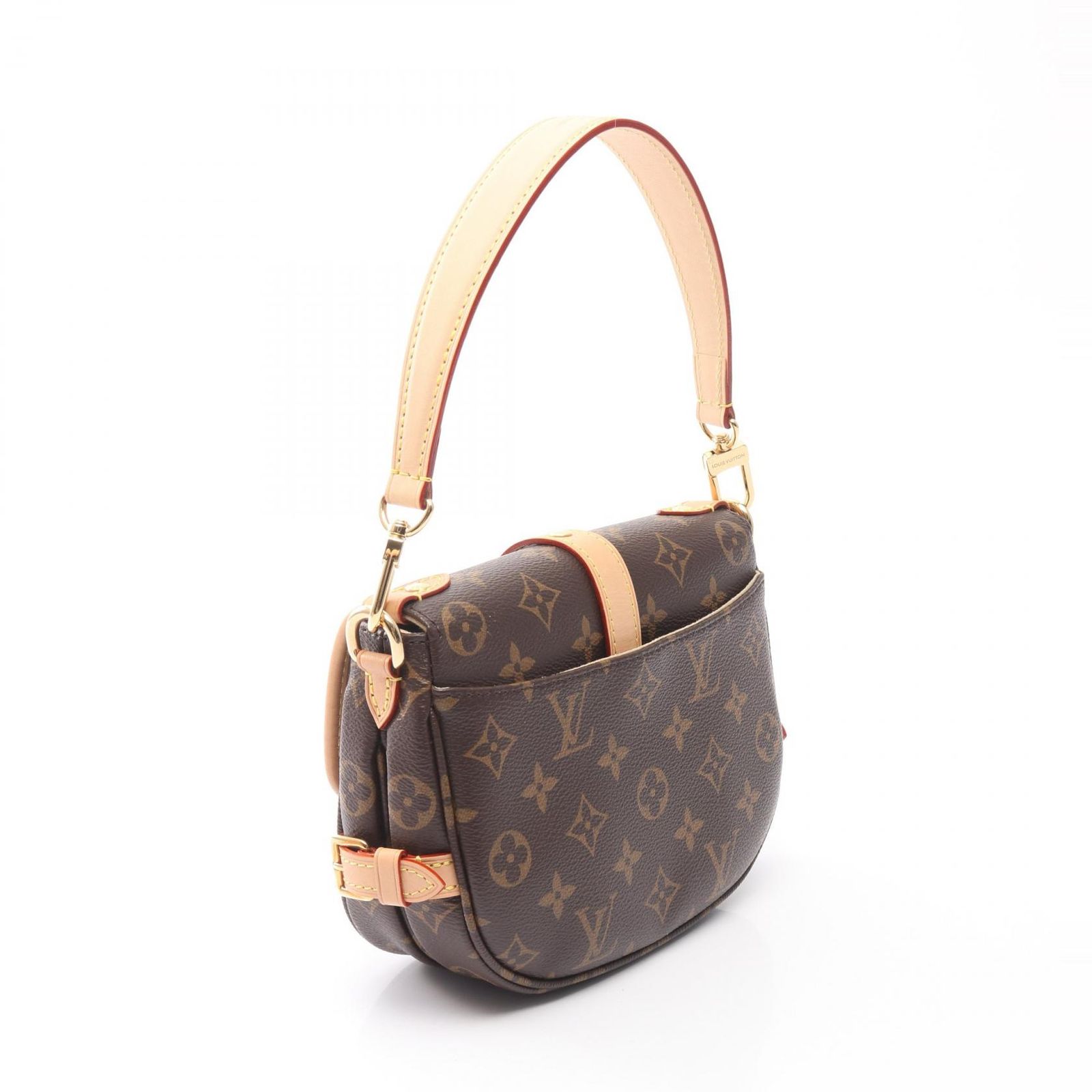 ルイ・ヴィトン LOUIS VUITTON ハンドバッグ ソミュールBB 2WAY M46740 PVCコーティングキャンバス レザー ソミュールBB レディース Used A