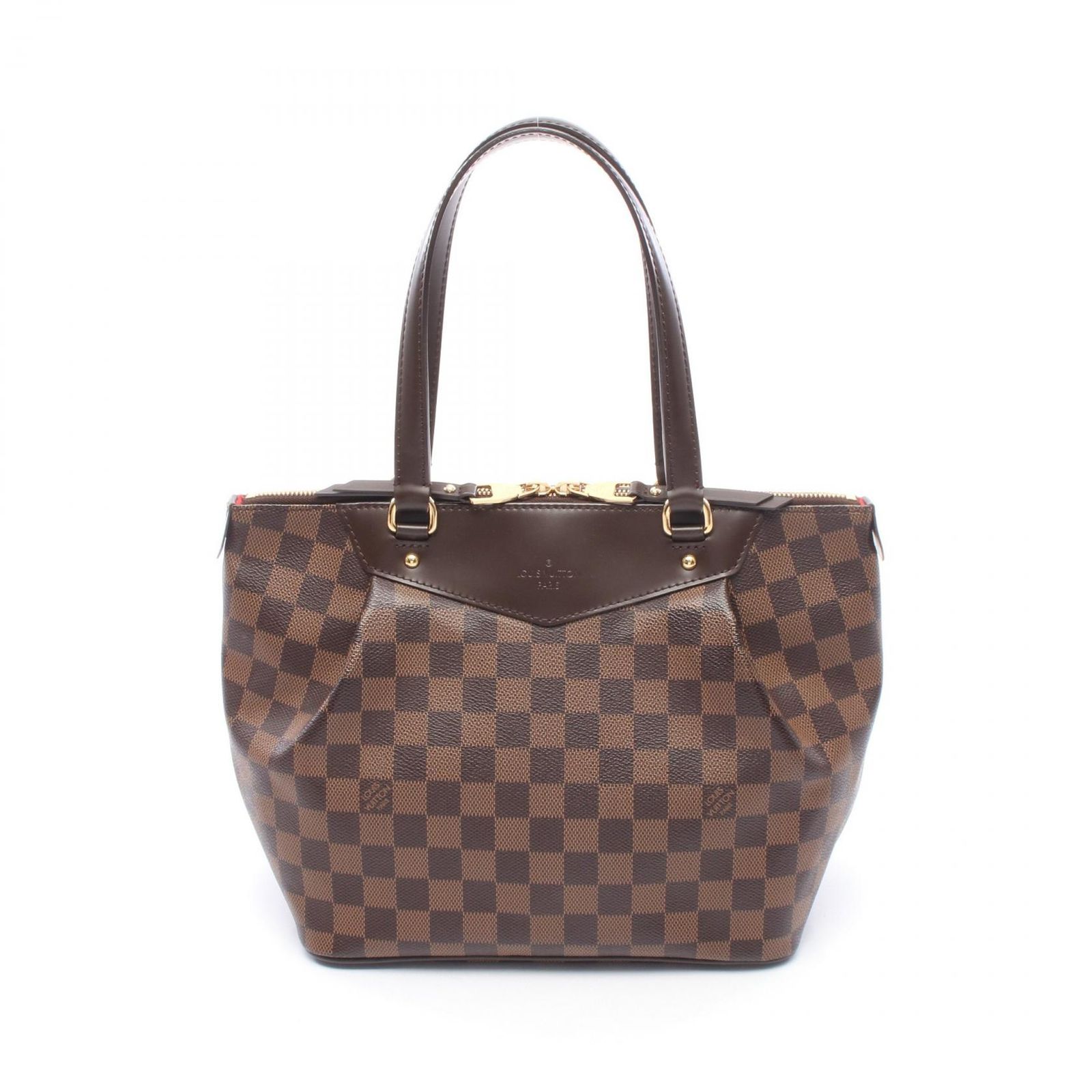 ルイ・ヴィトン LOUIS VUITTON トートバッグ ウエストミンスターPM N41102 PVCコーティングキャンバス レザー ウェストミンスターPM レディース Used A