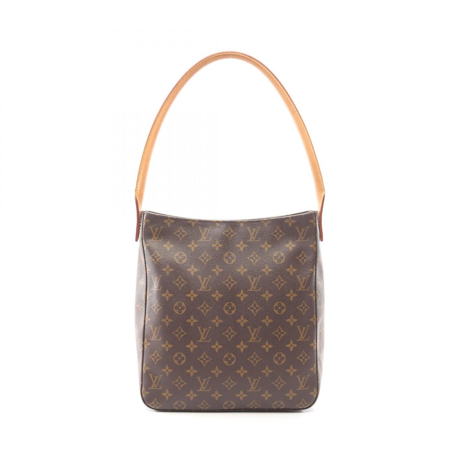 ルイ・ヴィトン LOUIS VUITTON ショルダーバッグ ルーピングGM M51145 PVCコーティングキャンバス レザー ルーピングGM レディース Used A