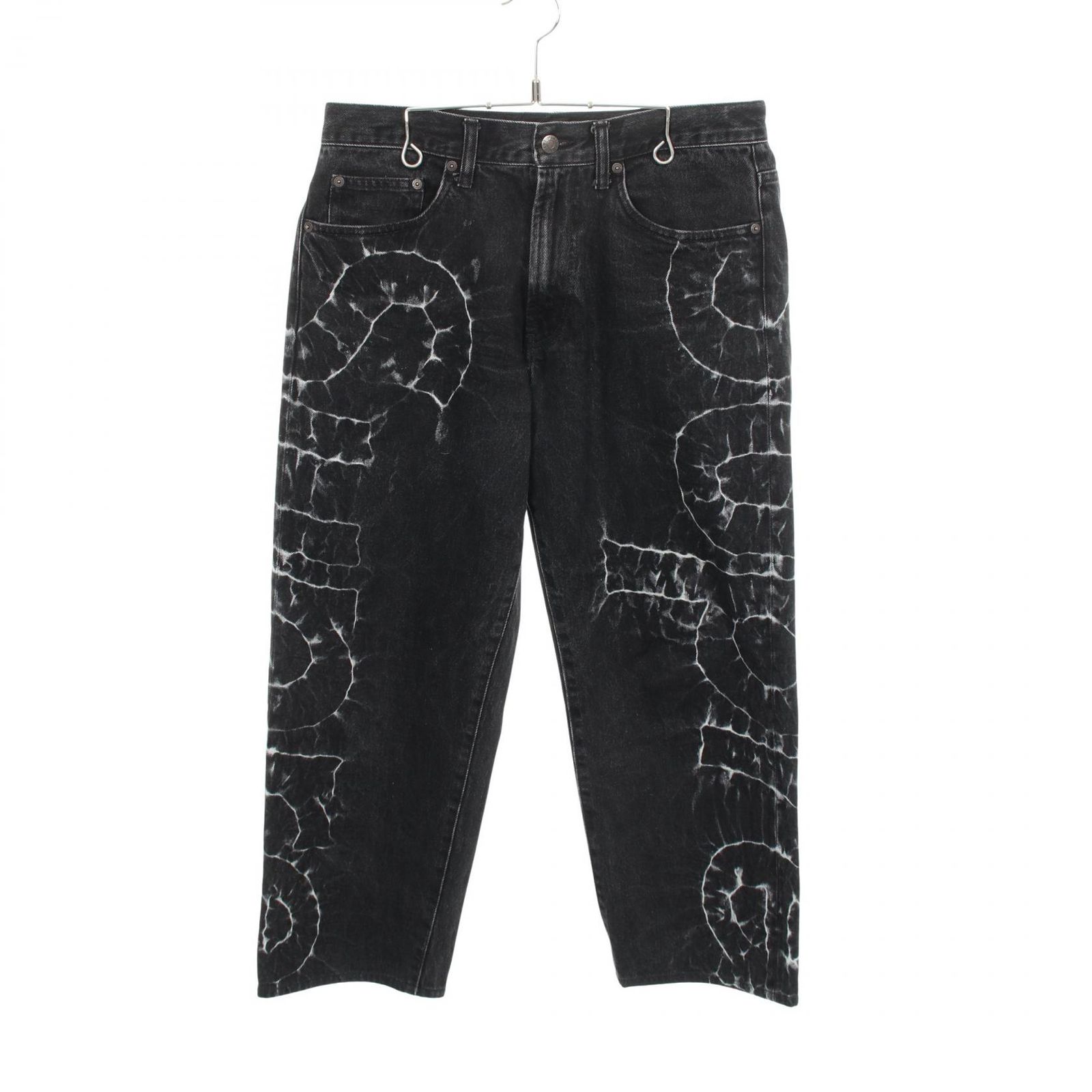 シュプリーム Supreme デニムパンツ shibori loose fit jean コットン デニムパンツ メンズ Used A