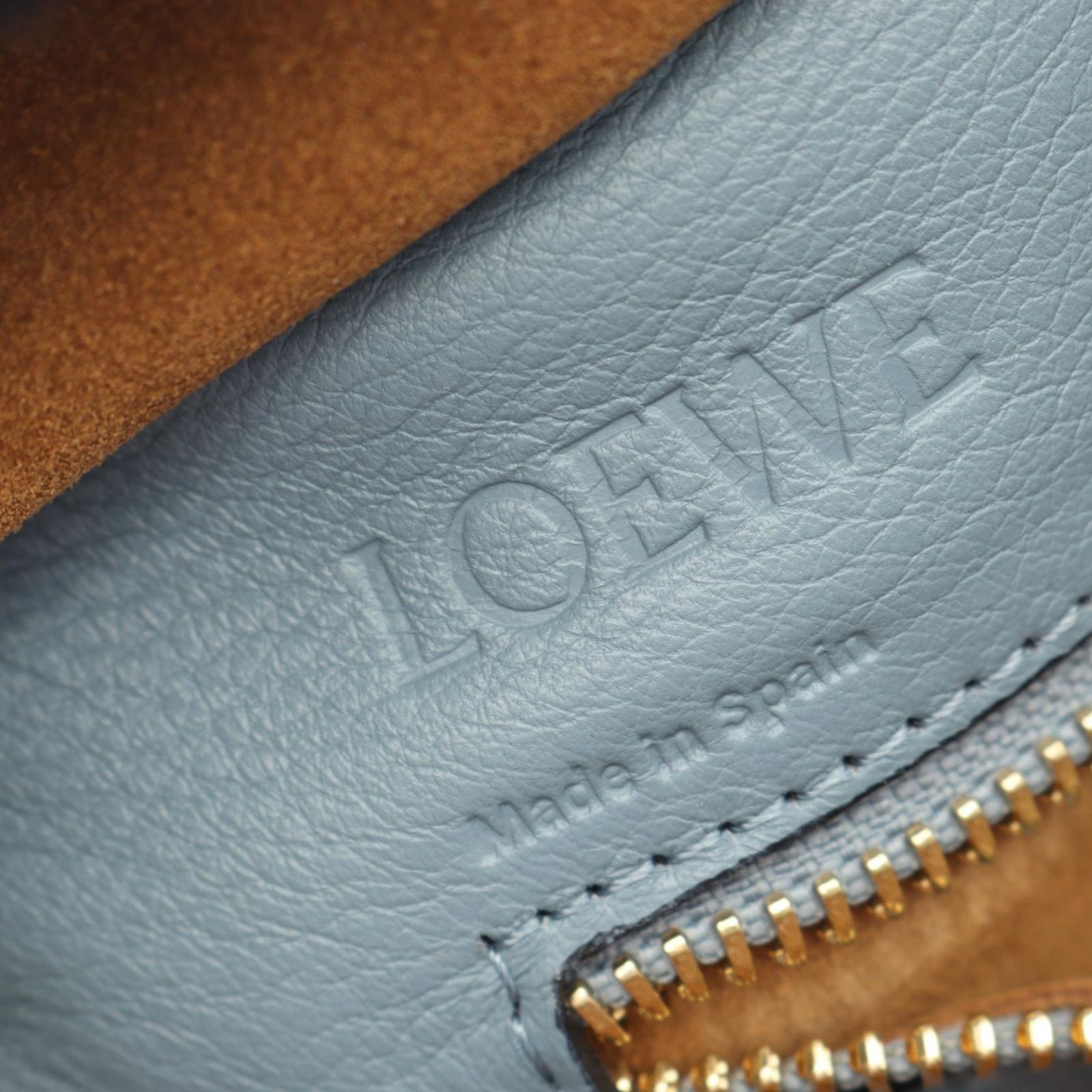 ロエベ LOEWE ハンドバッグ アマソナ36 2WAY ブルーグレー レザー アマソナ36 レディース Used A ロエベ LOEWE ハンドバッグ アマソナ36 2WAY ブルーグレー レザー アマソナ36 レディース Used A