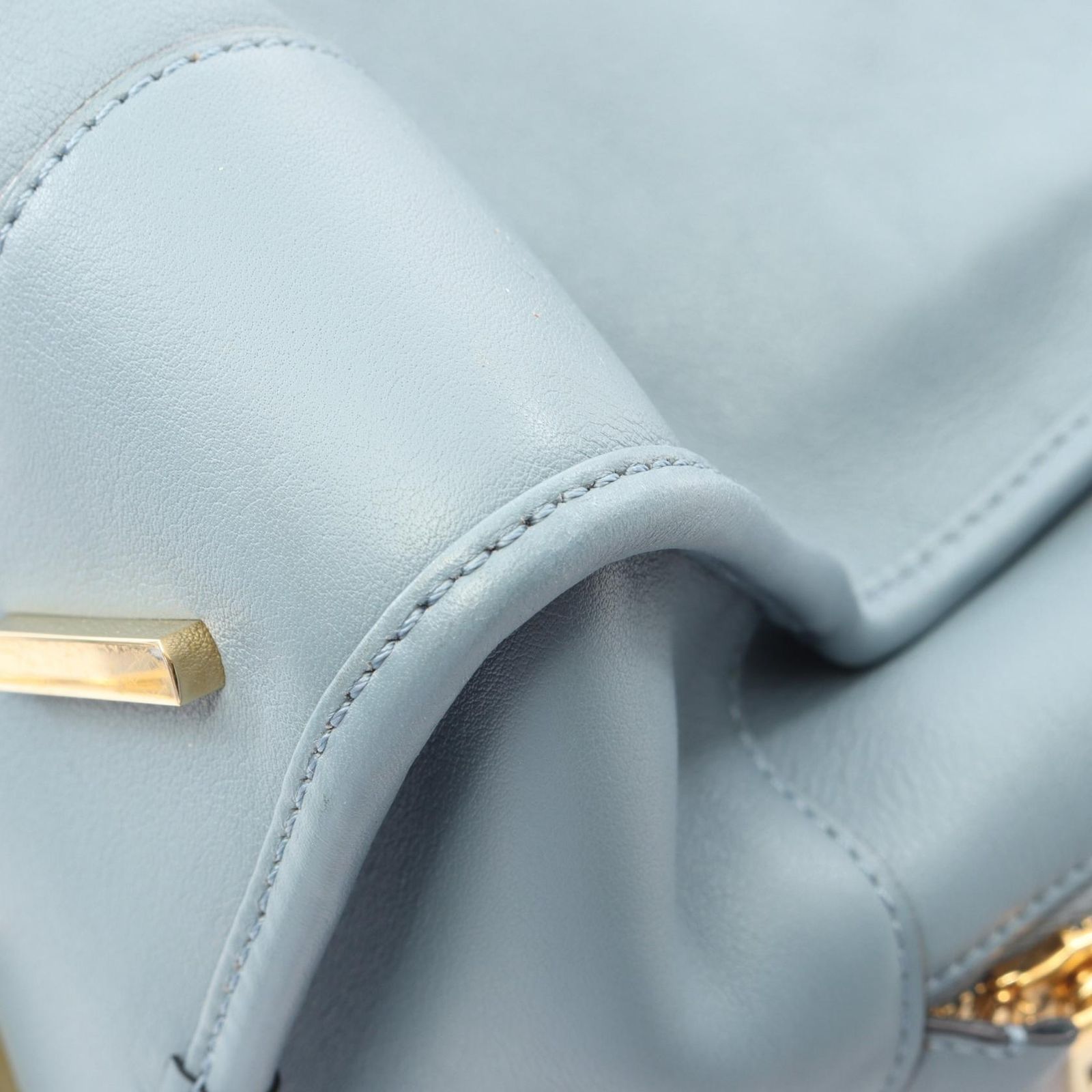ロエベ LOEWE ハンドバッグ アマソナ36 2WAY ブルーグレー レザー アマソナ36 レディース Used A ロエベ LOEWE ハンドバッグ アマソナ36 2WAY ブルーグレー レザー アマソナ36 レディース Used A
