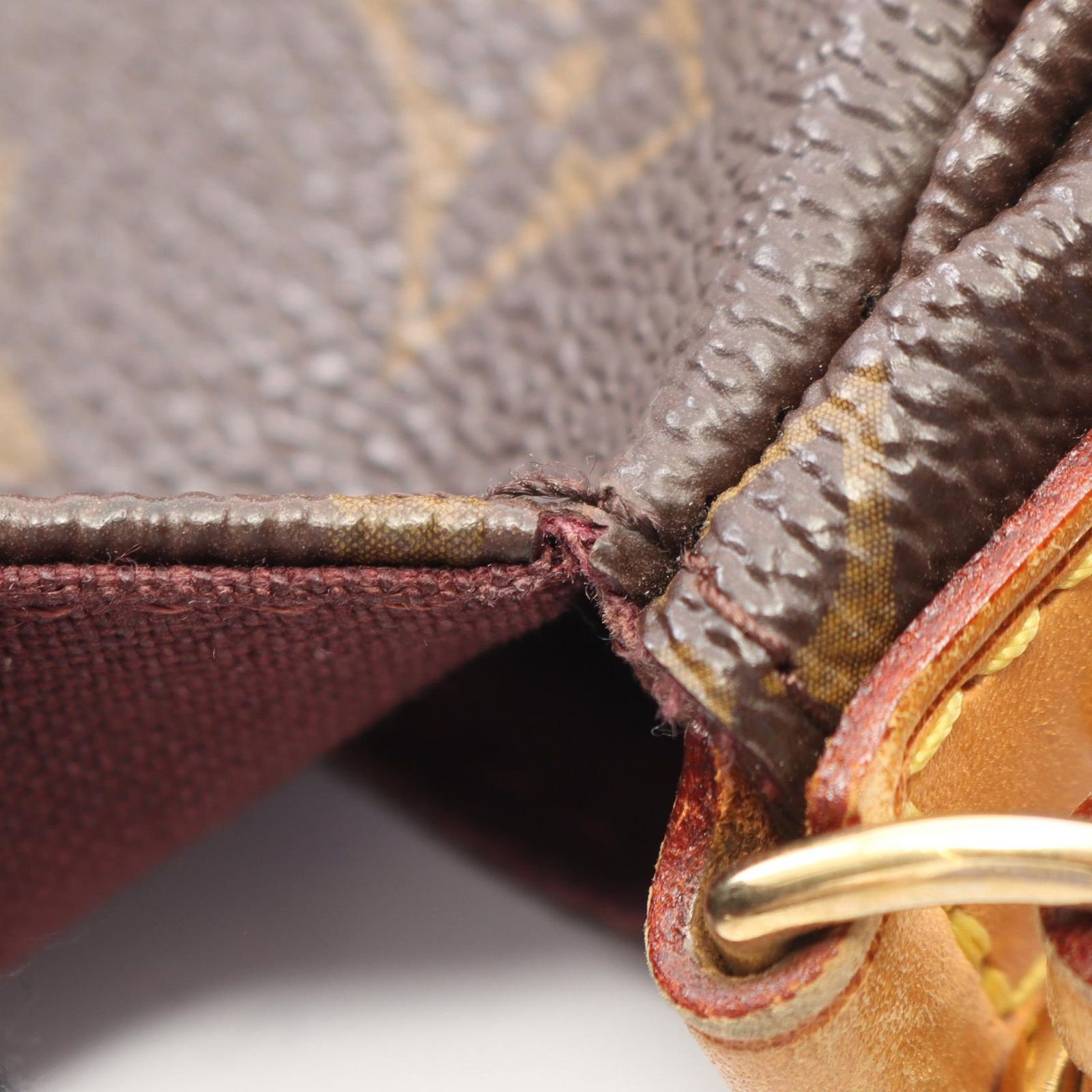 ルイ・ヴィトン LOUIS VUITTON ハンドバッグ フェイボリットPM 2WAY M40717 PVCコーティングキャンバス レザー フェイボリットPM レディース Used A