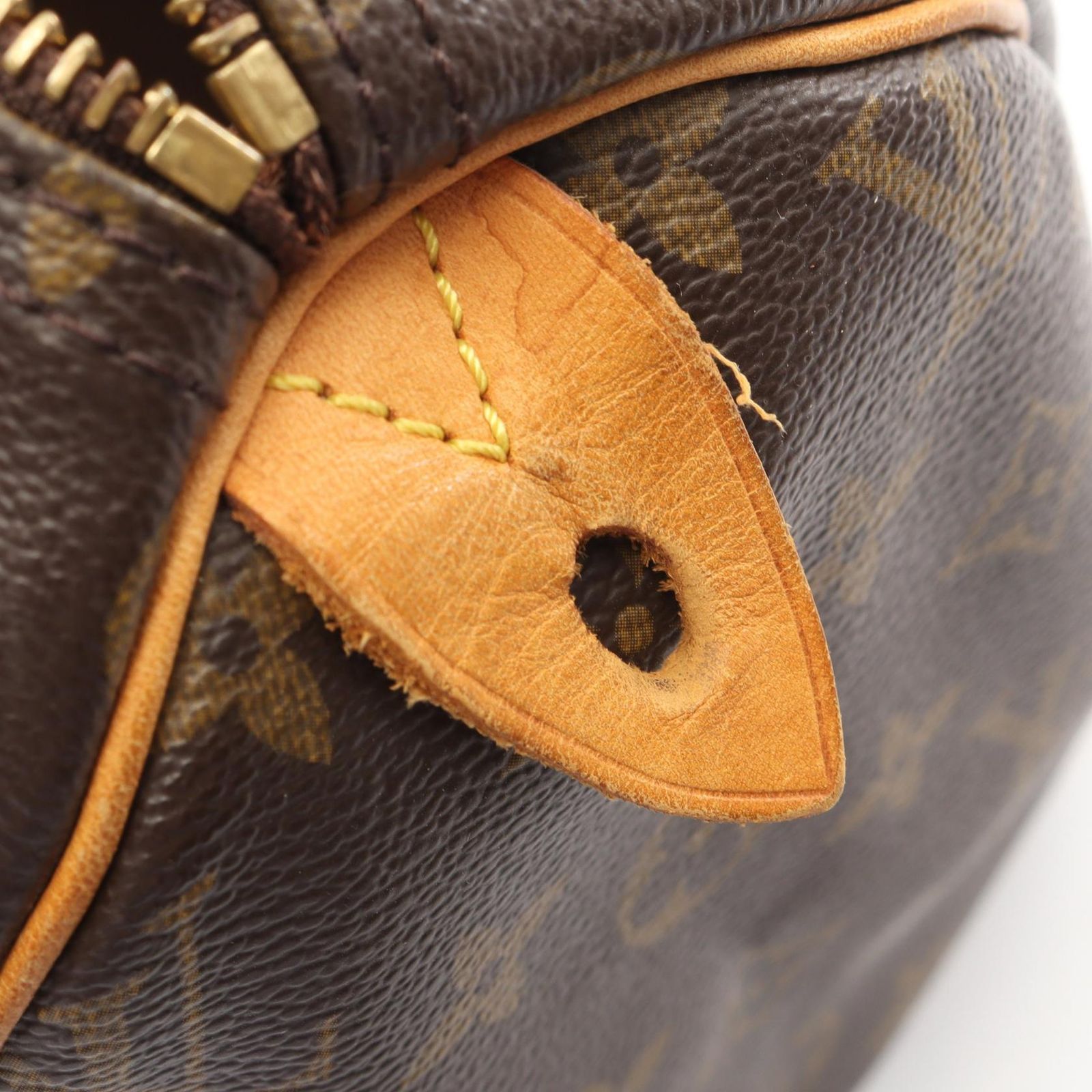 ルイ・ヴィトン LOUIS VUITTON ハンドバッグ スピーディ30 M41526 PVCコーティングキャンバス レザー スピーディ30 レディース Used B
