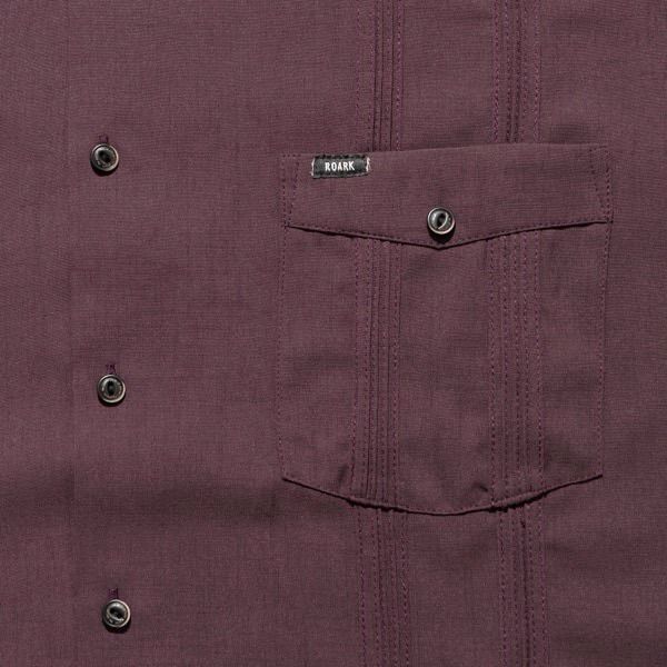 ROARK GONZO CUBA S/S COLOR: DARK BURGANDY ロアーク RWJ1202-DBG Lサイズ 新品 未使用