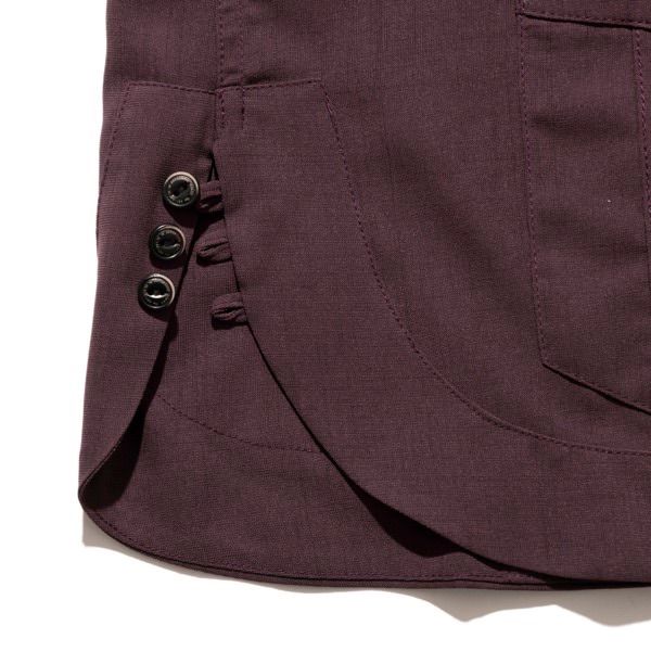 ROARK GONZO CUBA S/S COLOR: DARK BURGANDY ロアーク RWJ1202-DBG Lサイズ 新品 未使用