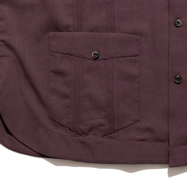 ROARK GONZO CUBA S/S COLOR: DARK BURGANDY ロアーク RWJ1202-DBG Lサイズ 新品 未使用