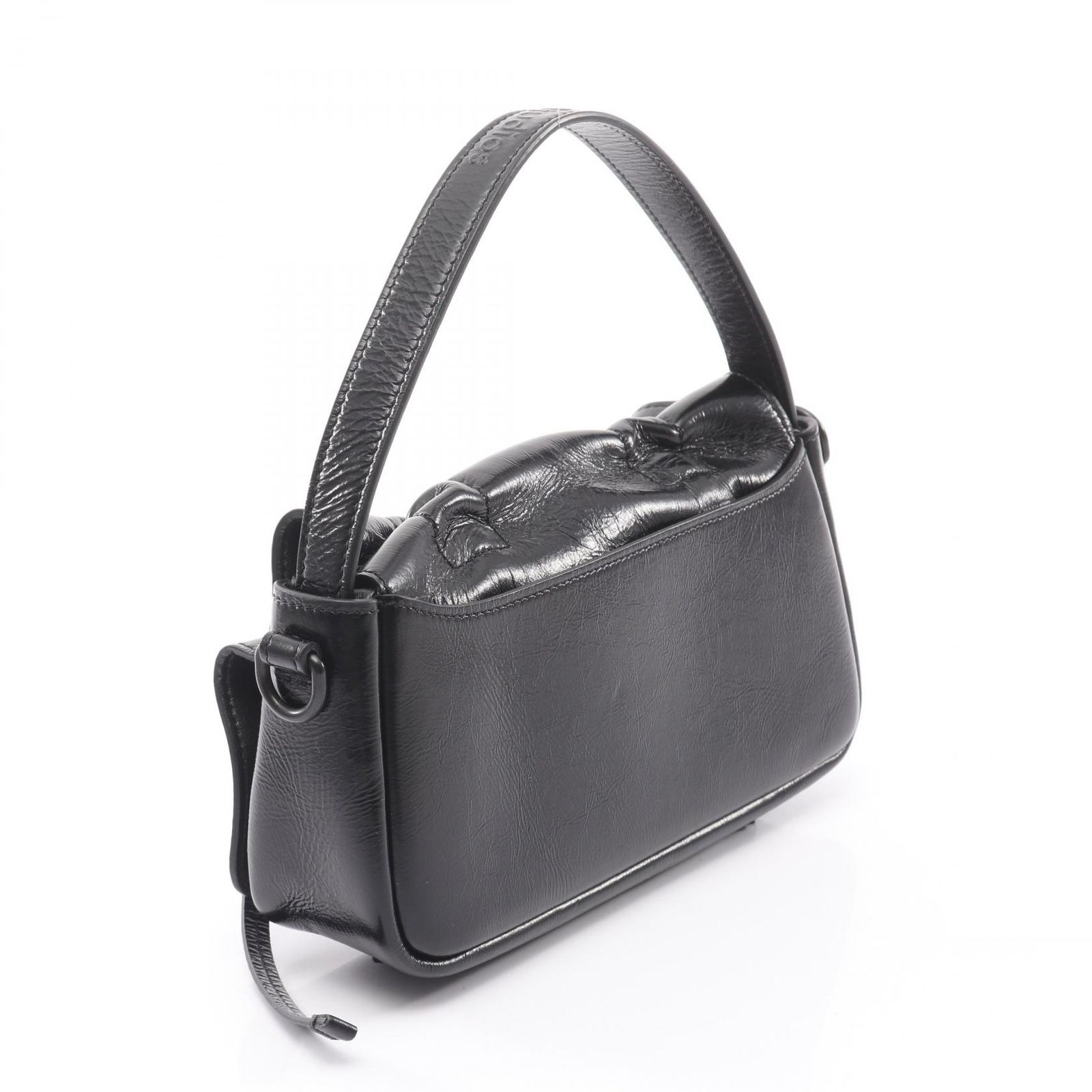 アクネストゥディオズ ACNE STUDIOS ハンドバッグ マルチポケット マイクロ ブラック レザー Multipocket 2wayハンドバッグ レディース Used A アクネストゥディオズ ACNE STUDIOS ハンドバッグ マルチポケット マイクロ ブラック レザー Multipocket 2wayハンドバッグ レディース Used A
