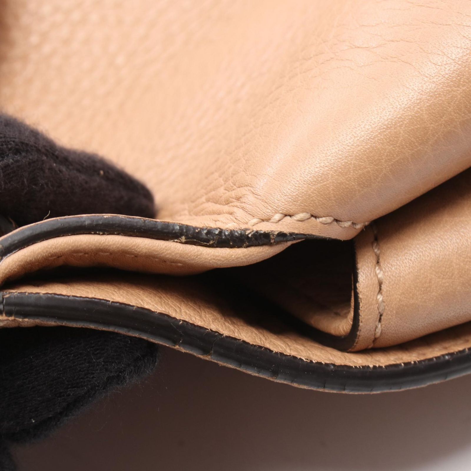 グッチ GUCCI ハンドバッグ バンブー デイリー 2WAY 370830 ブラウン レザー バンブー デイリー 2wayショルダー レディース Used B