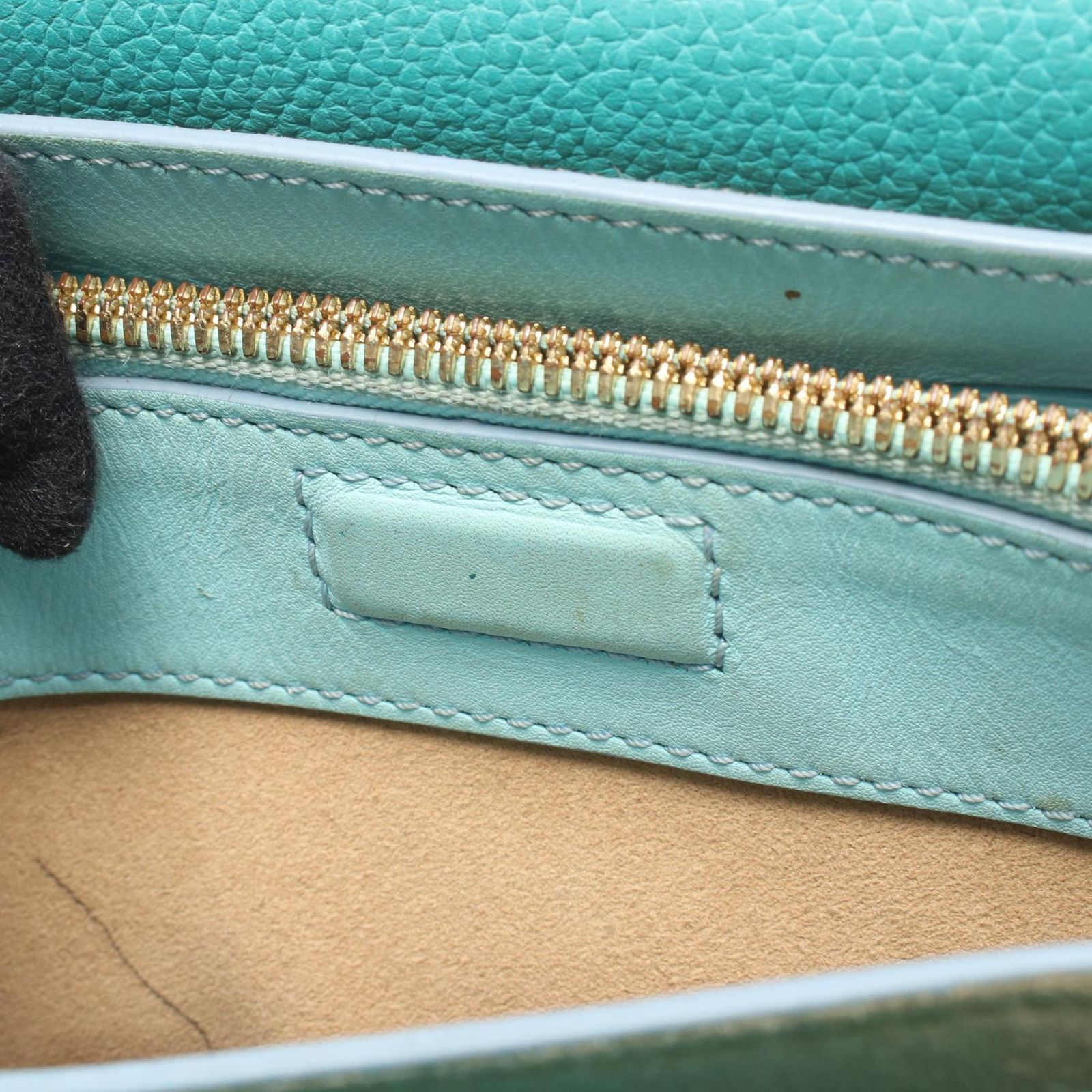 エム・シー・エム MCM ハンドバッグ MILLA ミラ 2WAY グリーン レザー 2wayショルダー レディース Used B