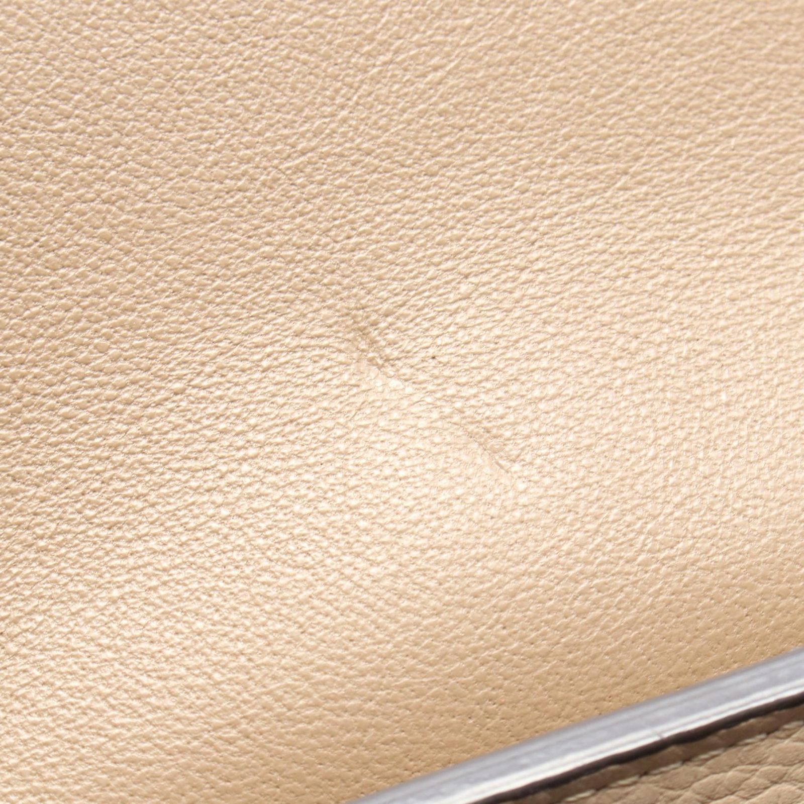 セリーヌ CELINE ハンドバッグ トラペーズ スモール 2WAY 174683 ベージュ レザー スウェード トラペーズ スモール レディース Used B
