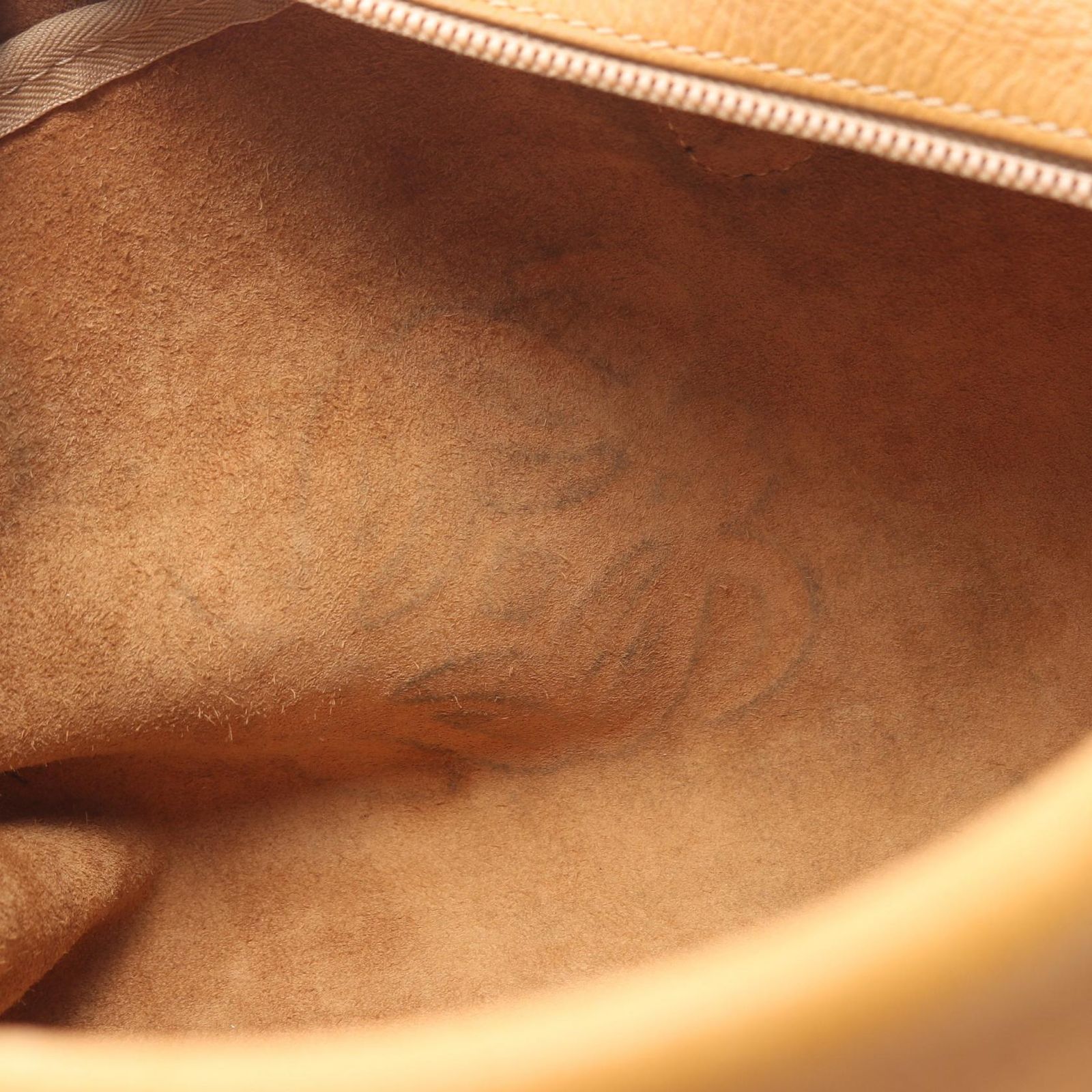 ロエベ LOEWE ハンドバッグ アナグラム イエローブラウン レザー アナグラム ミニボストン レディース Used B ロエベ LOEWE ハンドバッグ アナグラム イエローブラウン レザー アナグラム ミニボストン レディース Used B