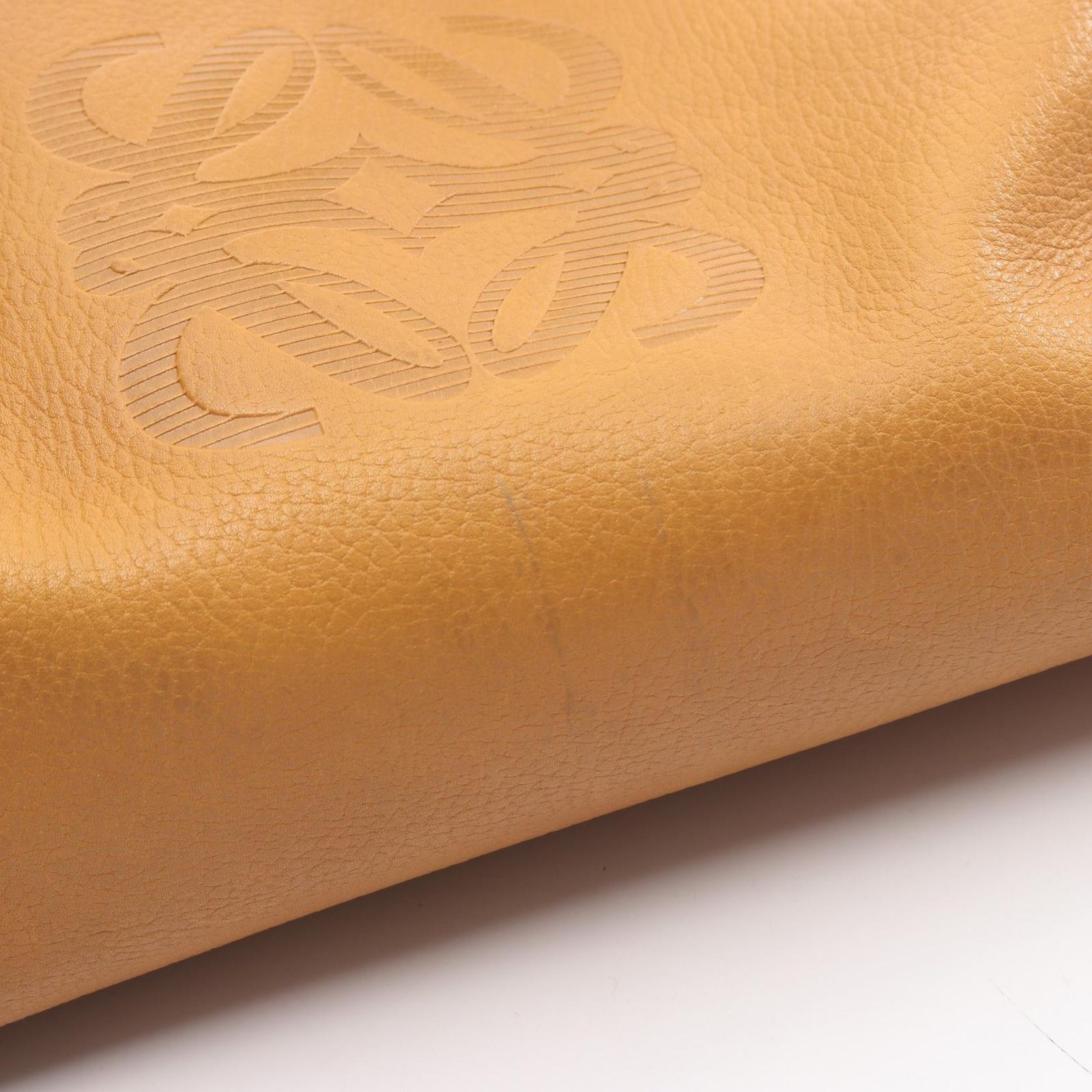 ロエベ LOEWE ハンドバッグ アナグラム イエローブラウン レザー アナグラム ミニボストン レディース Used B ロエベ LOEWE ハンドバッグ アナグラム イエローブラウン レザー アナグラム ミニボストン レディース Used B