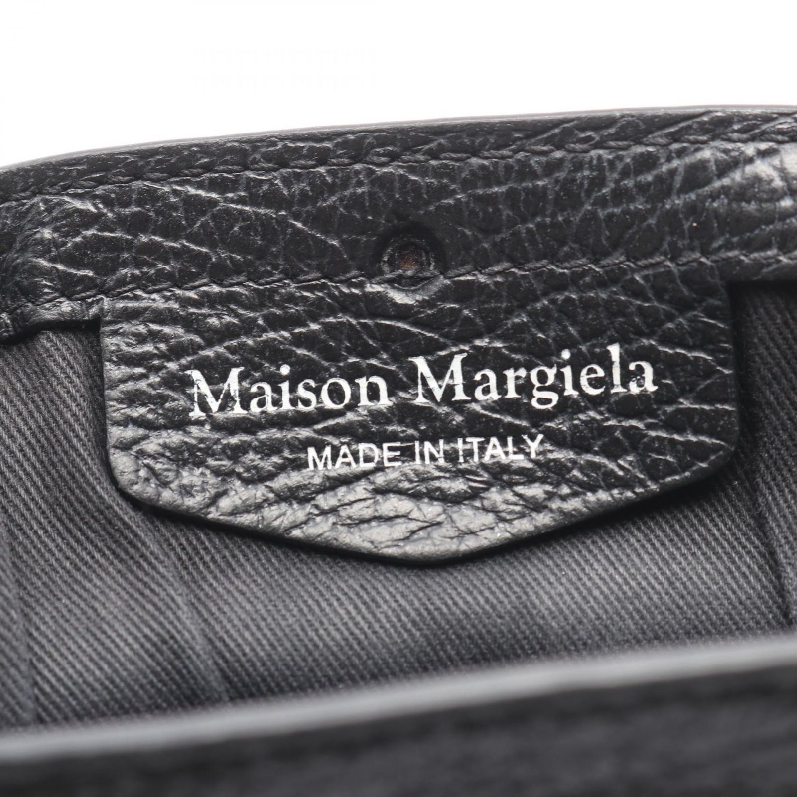 メゾンマルジェラ11 Maison Margiela 11 ハンドバッグ 5AC マイクロ 2WAY S56WG0081 ブラック レザー 5AC マイクロ レディース Used C メゾンマルジェラ11 Maison Margiela 11 ハンドバッグ 5AC マイクロ 2WAY S56WG0081 ブラック レザー 5AC マイクロ レディース Used C
