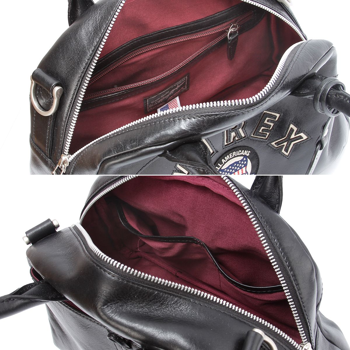【メーカー正規品】AVIREX アヴィレックス トートバッグ ハンドバッグ ショルダーバッグ メンズ レディース レザー 本革 斜めがけ アビレックス AVX5625
