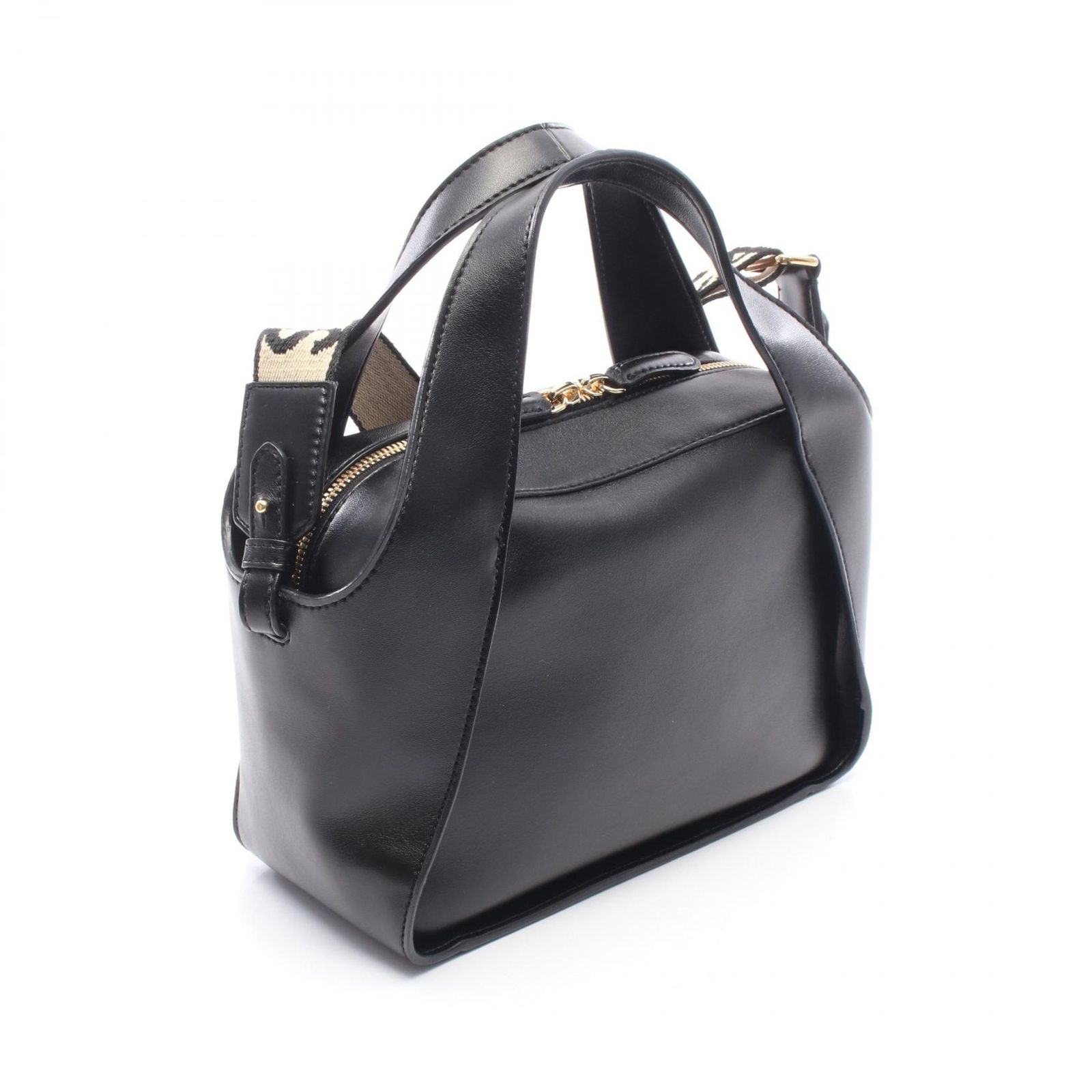 ステラマッカートニー Stella McCartney ハンドバッグ ステラロゴ ミディアム 2WAY 700267 ブラック その他 ステラロゴ 2wayショルダー レディース Used A