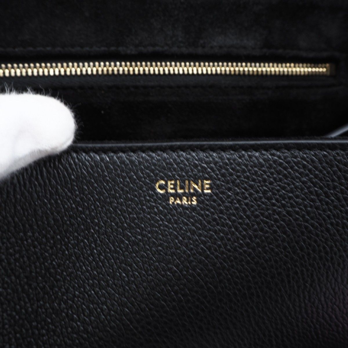 ☆3日以内返品可☆ 美品 CELINE セリーヌ グレインドカーフスキン 