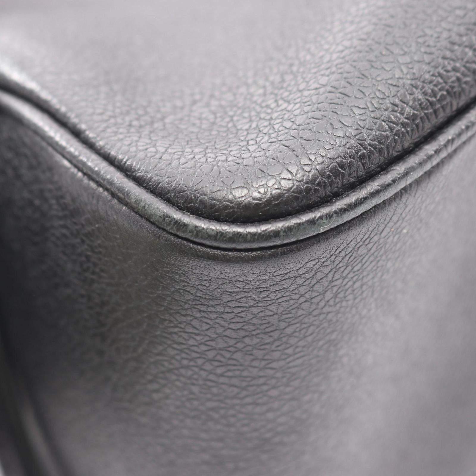 ブルガリ BVLGARI ハンドバッグ ブルガリブルガリ ブラック レザー ハンドバッグ レディース Used B