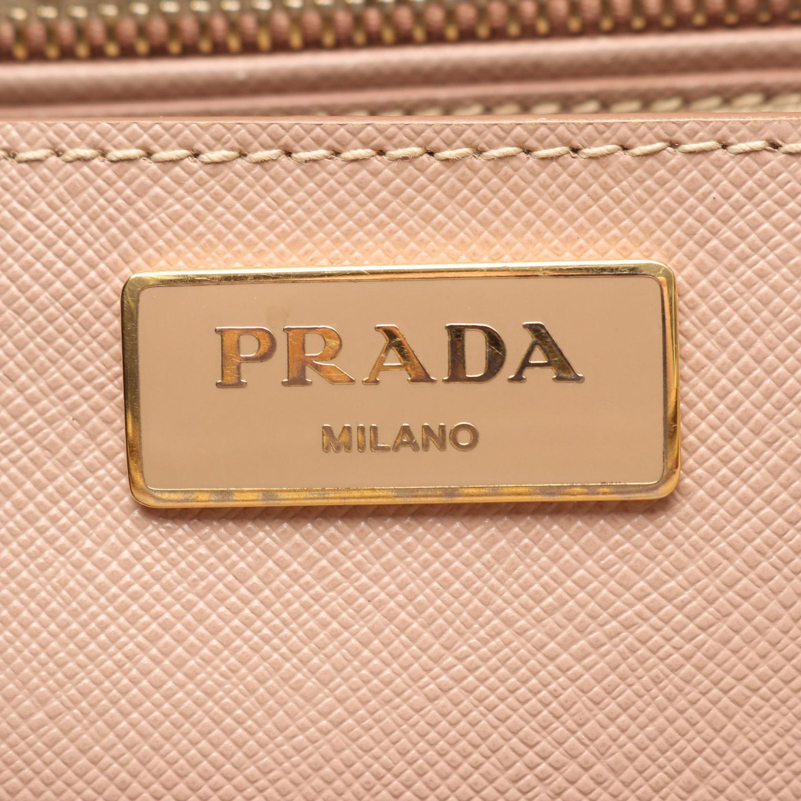 プラダ PRADA ハンドバッグ ガレリア ピンクベージュ サフィアーノレザー ガレリア 2wayハンドバッグ レディース Used B プラダ PRADA ハンドバッグ ガレリア ピンクベージュ サフィアーノレザー ガレリア 2wayハンドバッグ レディース Used B
