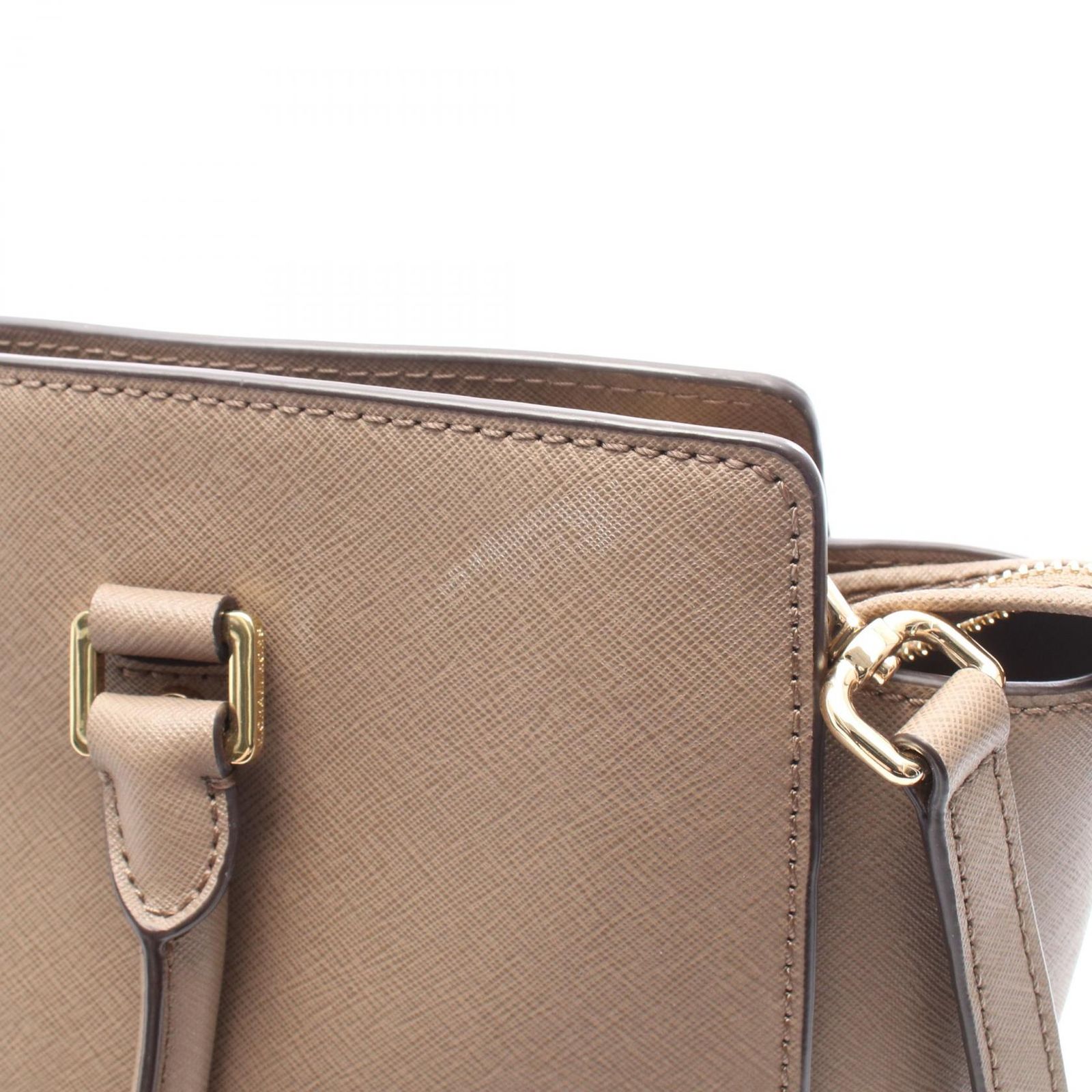 マイケルコース Michael Kors ハンドバッグ SELMA セルマ ラージ 2WAY ブラウン レザー 2wayハンド レディース Used A マイケルコース Michael Kors ハンドバッグ SELMA セルマ ラージ 2WAY ブラウン レザー 2wayハンド レディース Used A