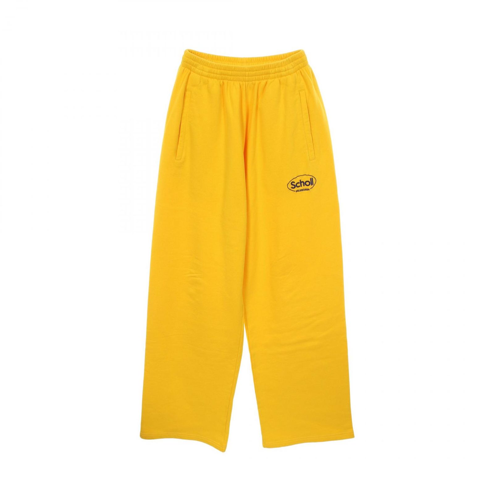 バレンシアガ BALENCIAGA パンツ BALENCIAGA × Scholl スウェットバギーロングパンツ 844177 コットン ×Scholl スウェットパンツ ユニセックス Used A