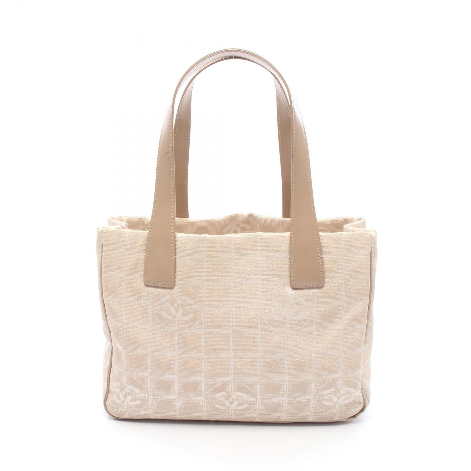 シャネル CHANEL トートバッグ ニュートラベルラインPM A20457 ベージュ レザー ニュートラベルライントートPM レディース Used B