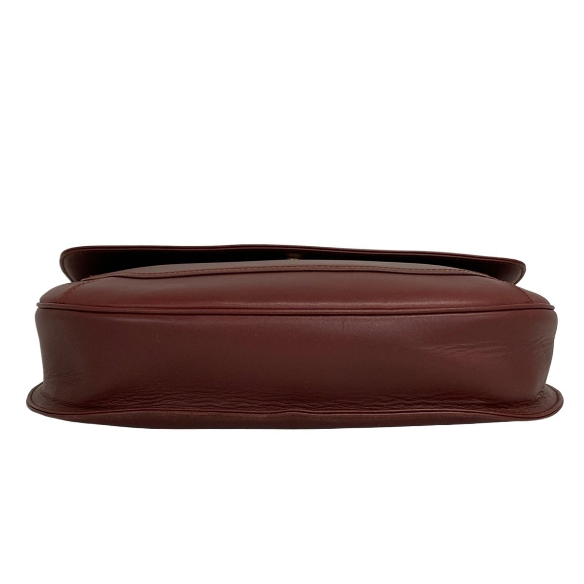 Cartier(カルティエ) ショルダーバッグ マストライン ボルドー レザー