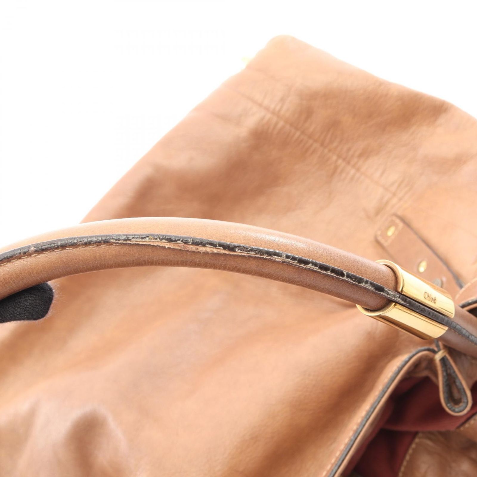 クロエ Chloe ハンドバッグ ヴィクトリア ブラウン レザー ヴィクトリア ハンド レディース Used B クロエ Chloe ハンドバッグ ヴィクトリア ブラウン レザー ヴィクトリア ハンド レディース Used B