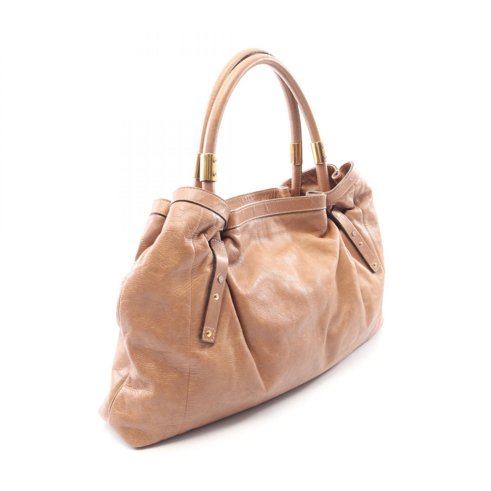 クロエ Chloe ハンドバッグ ヴィクトリア ブラウン レザー ヴィクトリア ハンド レディース Used B クロエ Chloe ハンドバッグ ヴィクトリア ブラウン レザー ヴィクトリア ハンド レディース Used B