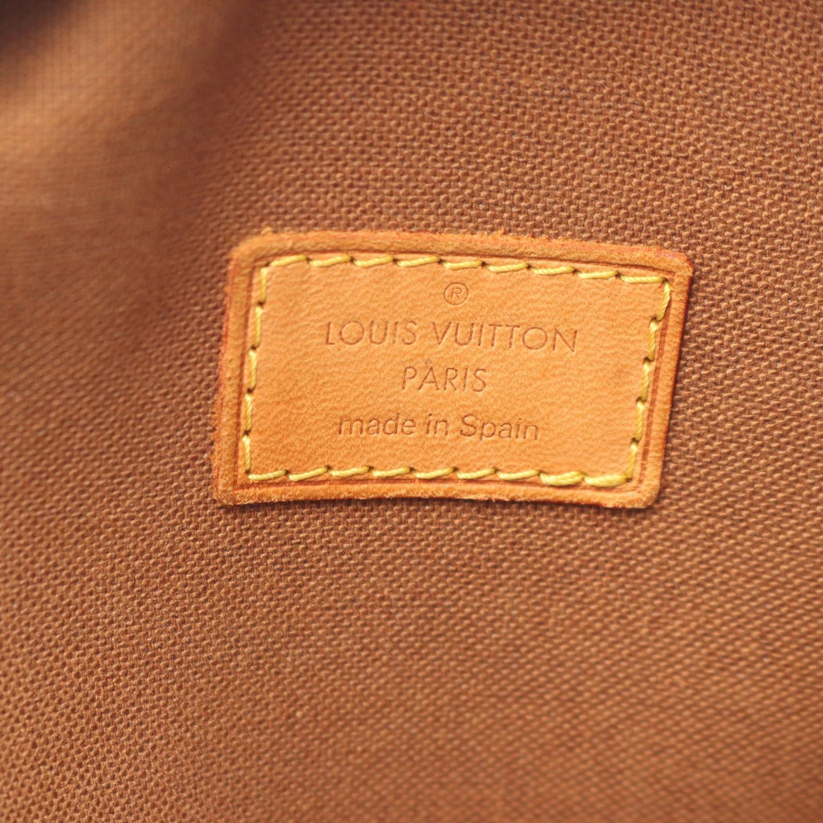 ルイ・ヴィトン LOUIS VUITTON ウエストバッグ ボディバッグ ポシェットガンジュ M51870 PVCコーティングキャンバス レザー ポシェット ガンジュ ユニセックス Used B