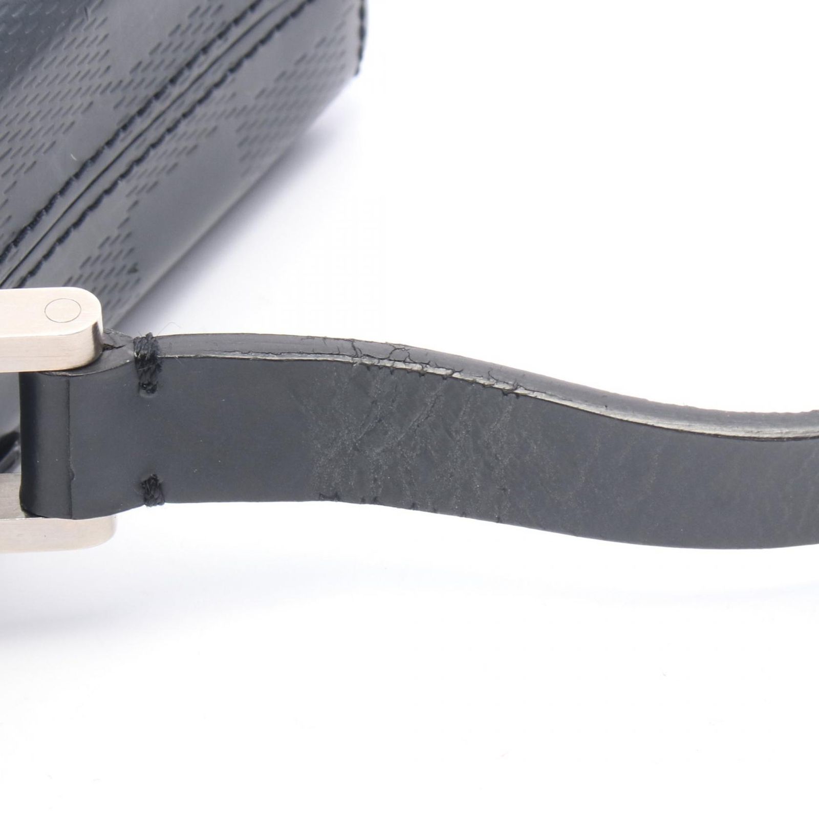 ルイ・ヴィトン LOUIS VUITTON ショルダーバッグ マーティ ダミエグラセ マリンブルー M92160 マリンブルー レザー マーティ レディース Used B