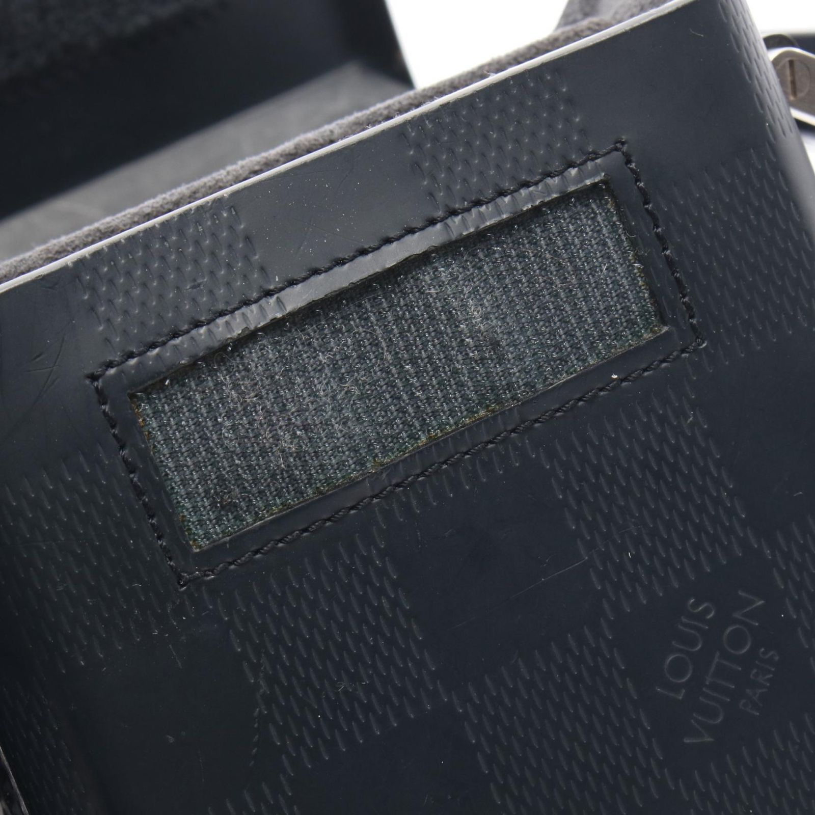 ルイ・ヴィトン LOUIS VUITTON ショルダーバッグ マーティ ダミエグラセ マリンブルー M92160 マリンブルー レザー マーティ レディース Used B