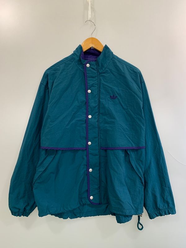 【中古品】 ADIDAS アディダス 80~90S NYLON JACKET ナイロンジャケット アウター 【146-260508-AS-4-min】