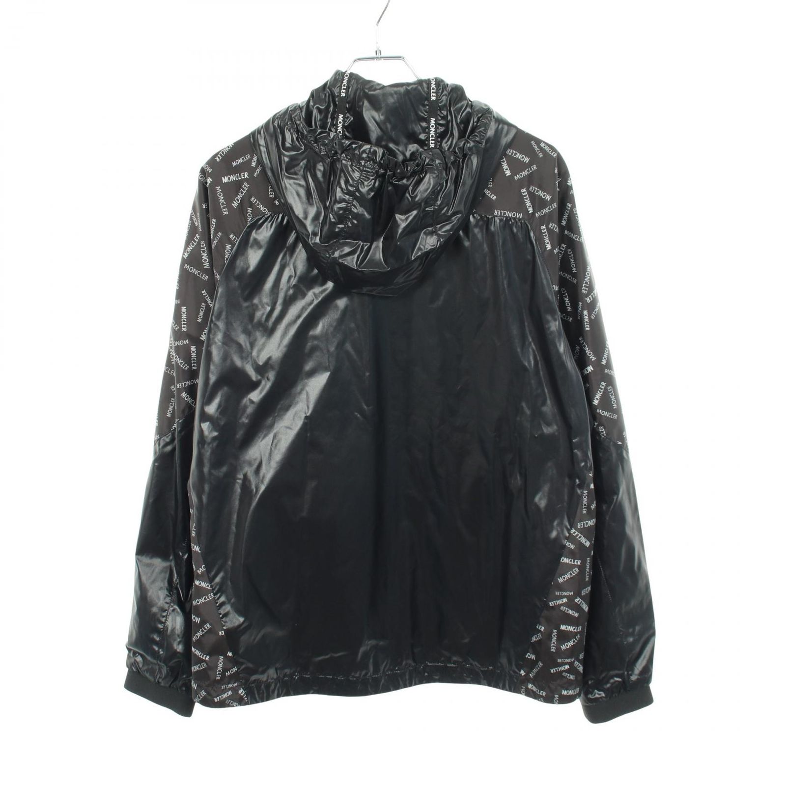 モンクレール MONCLER ナイロンジャケット GIDAYU ロゴプリント フード 