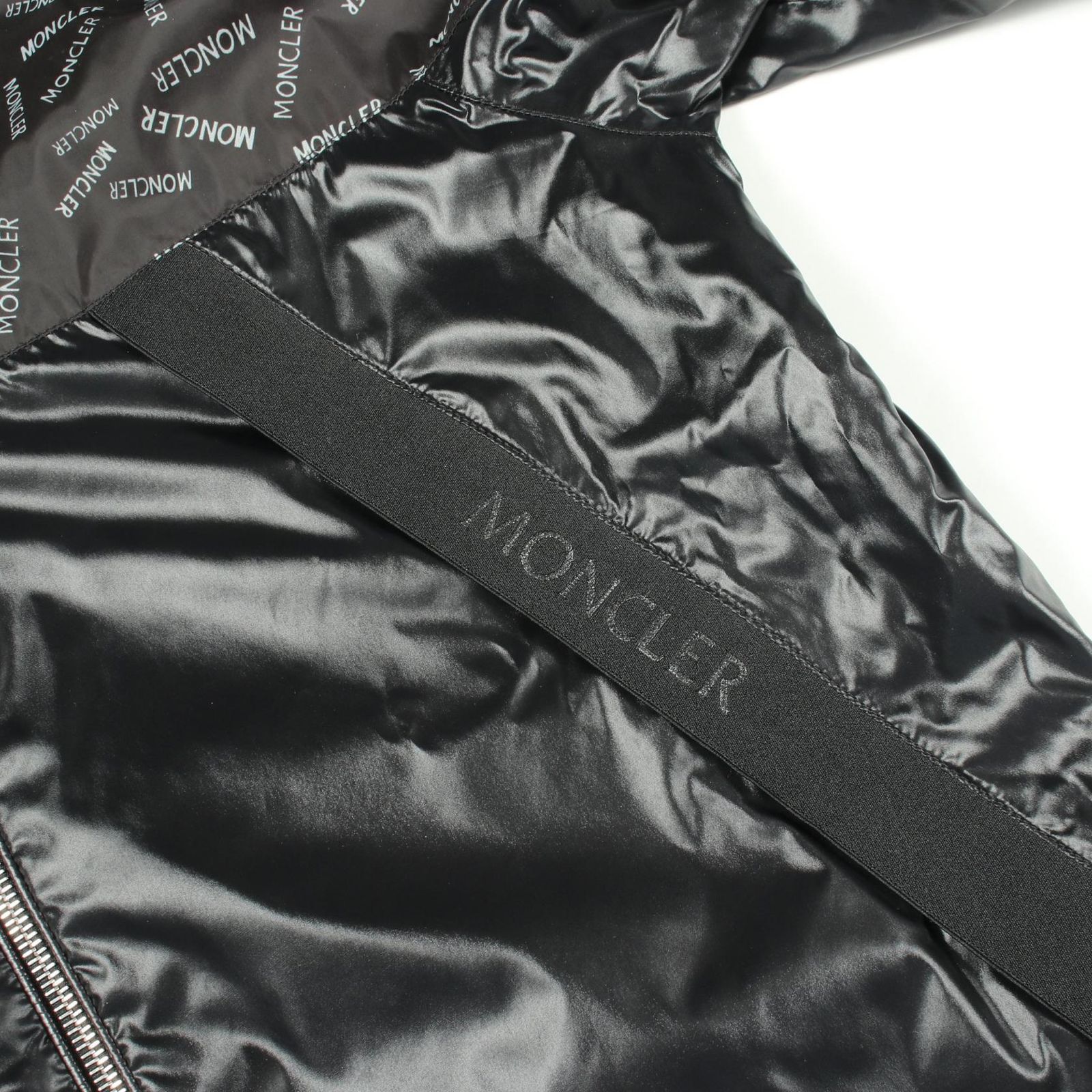 モンクレール MONCLER ナイロンジャケット GIDAYU ロゴプリント フード 