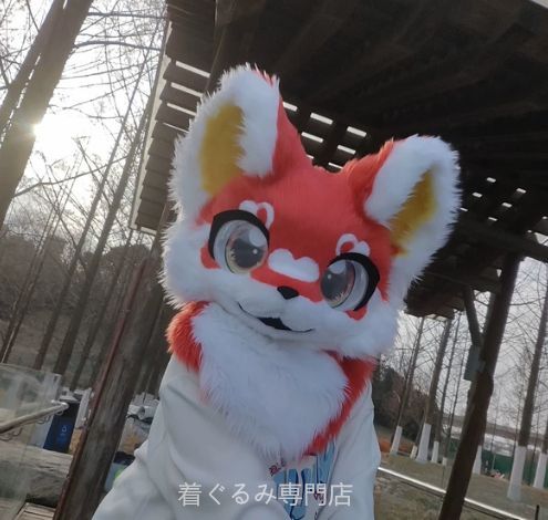 犬　猫　着ぐるみ ヘッド全頭　ヘッド ケモノ ファースーツ ぬいぐるみ コスプレ コスチューム kigurumi 一点物 B703