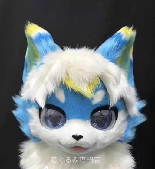 犬　猫　着ぐるみ ヘッド全頭　ヘッド ケモノ ファースーツ ぬいぐるみ コスプレ コスチューム kigurumi 一点物 B708